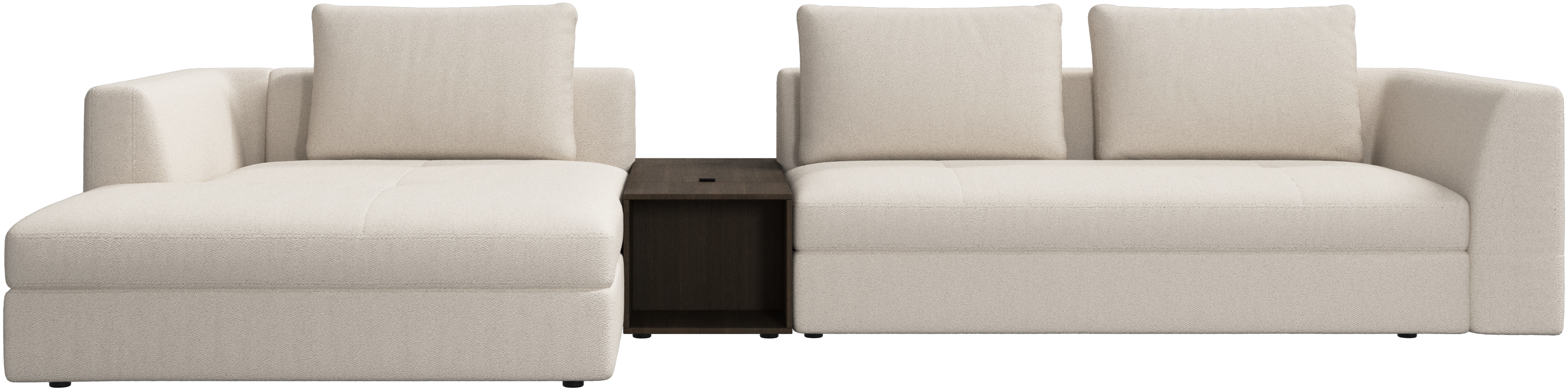 Bergamo chaise longue sofa with storage | Sofa | Bergamo | Morten